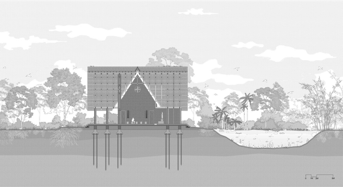 Martyr shrine / lestudioarchitects