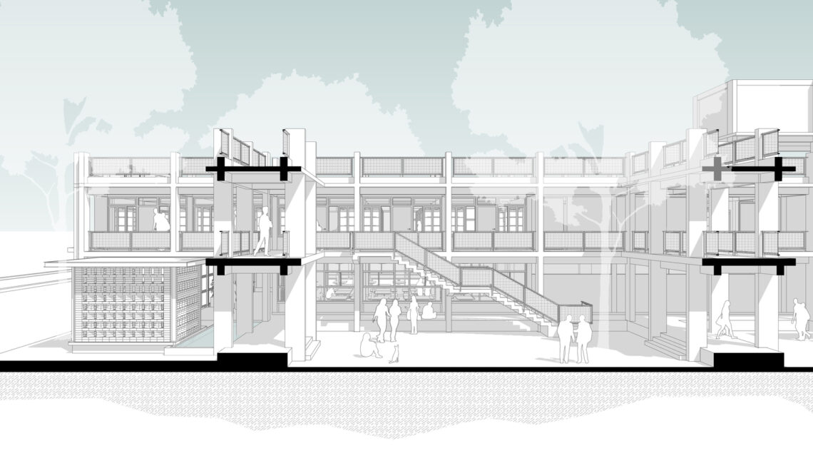 Student’s Hostel / Studioboxx 7 Student’s hostel / studioboxx