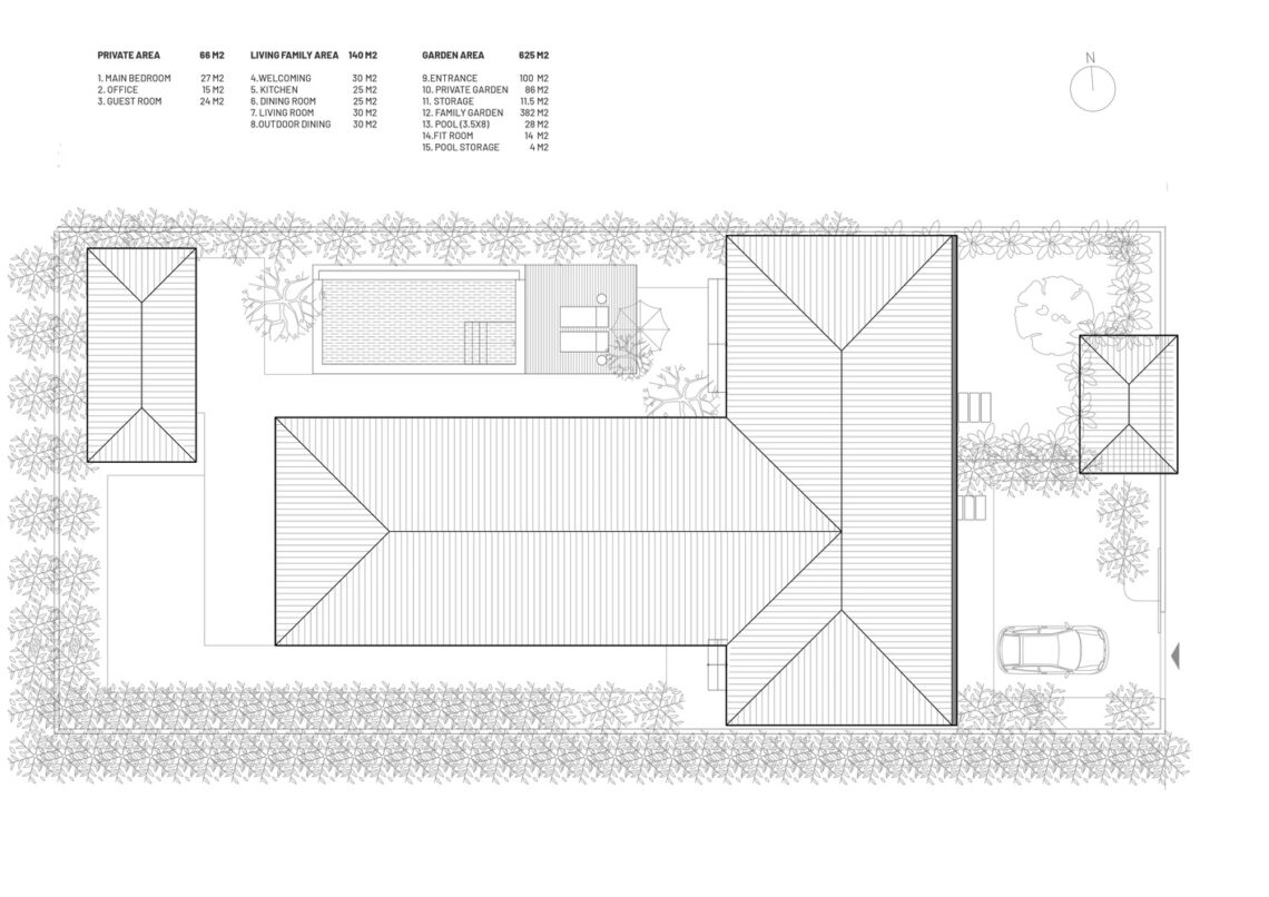 Sustainable Weekend Villa / T3 Architects 23 Sustainable weekend villa / t3 architects