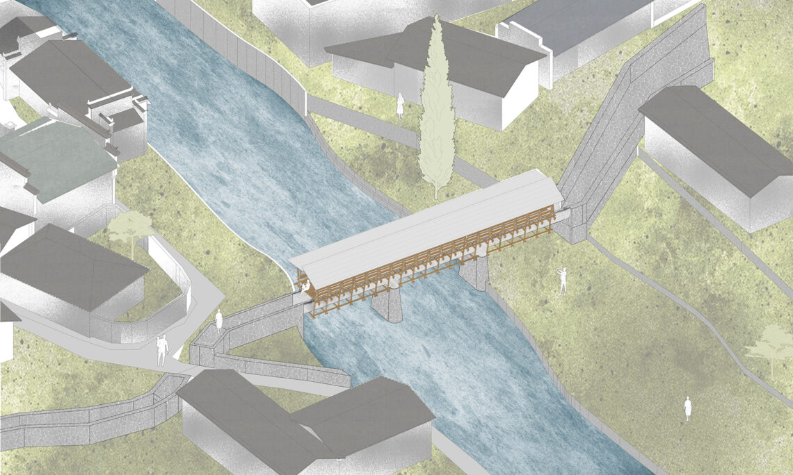 Fw Ji·the Covered Bridge On Aqueduct / Iara 39 Fw ji·the covered bridge on aqueduct / iara