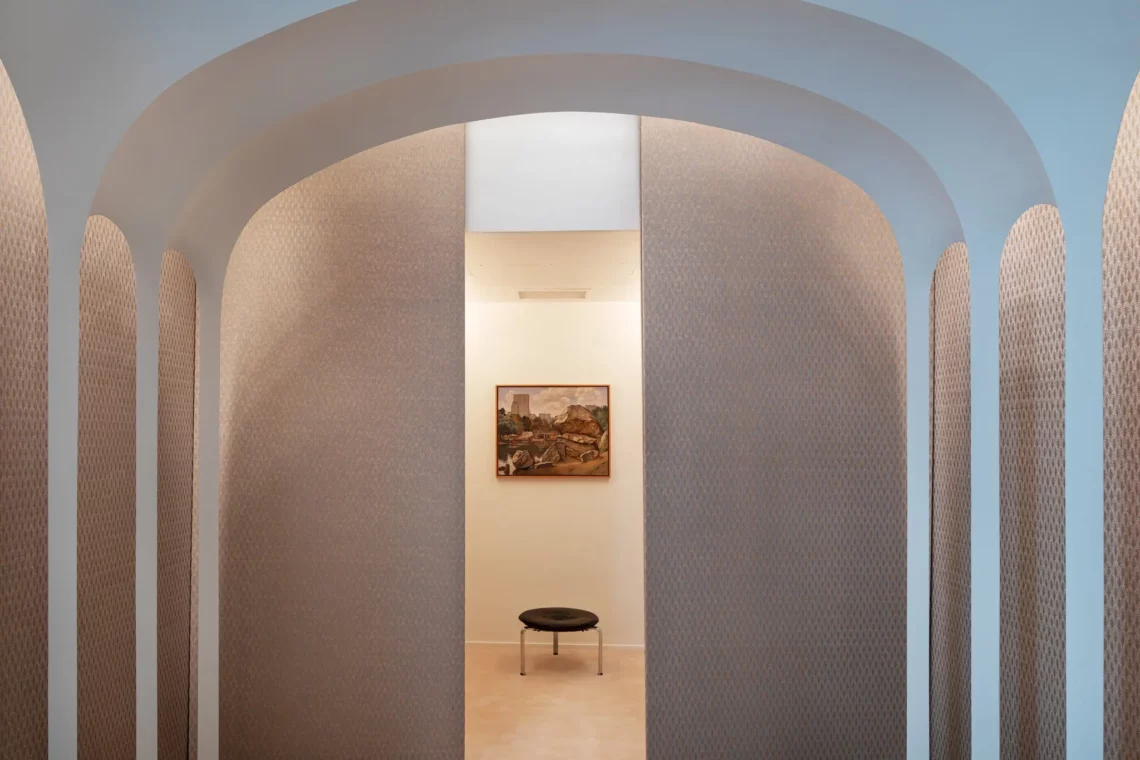 The brick house reopens: philip johnson's intimate guesthouse completes the glass house estate