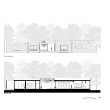 Courtyard house by the water / studio designseed