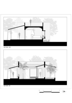 Courtyard house by the water / studio designseed