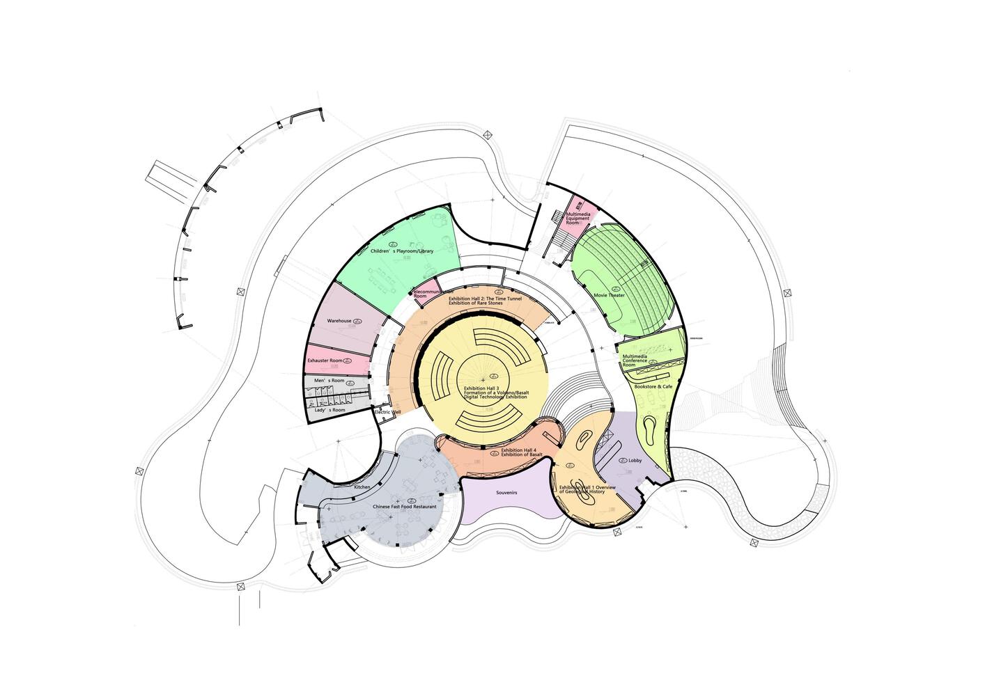 Nashan Geological Museum / Xiamen Urban Environment Design &Amp; Engineering 2 Nashan geological museum / xiamen urban environment design & engineering