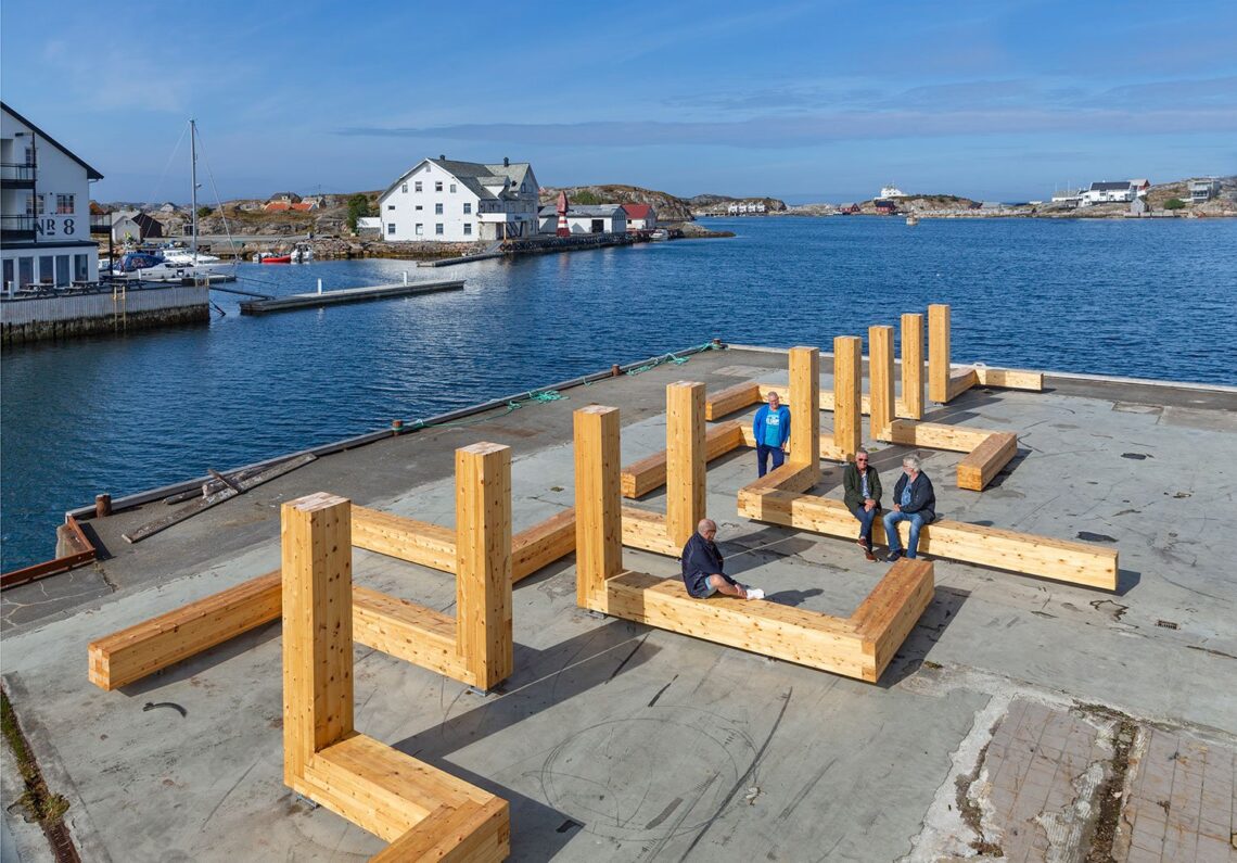 The Sisters / Fedje Nomadic Park Benches / Saunders Architecture 4 The sisters / fedje nomadic park benches / saunders architecture
