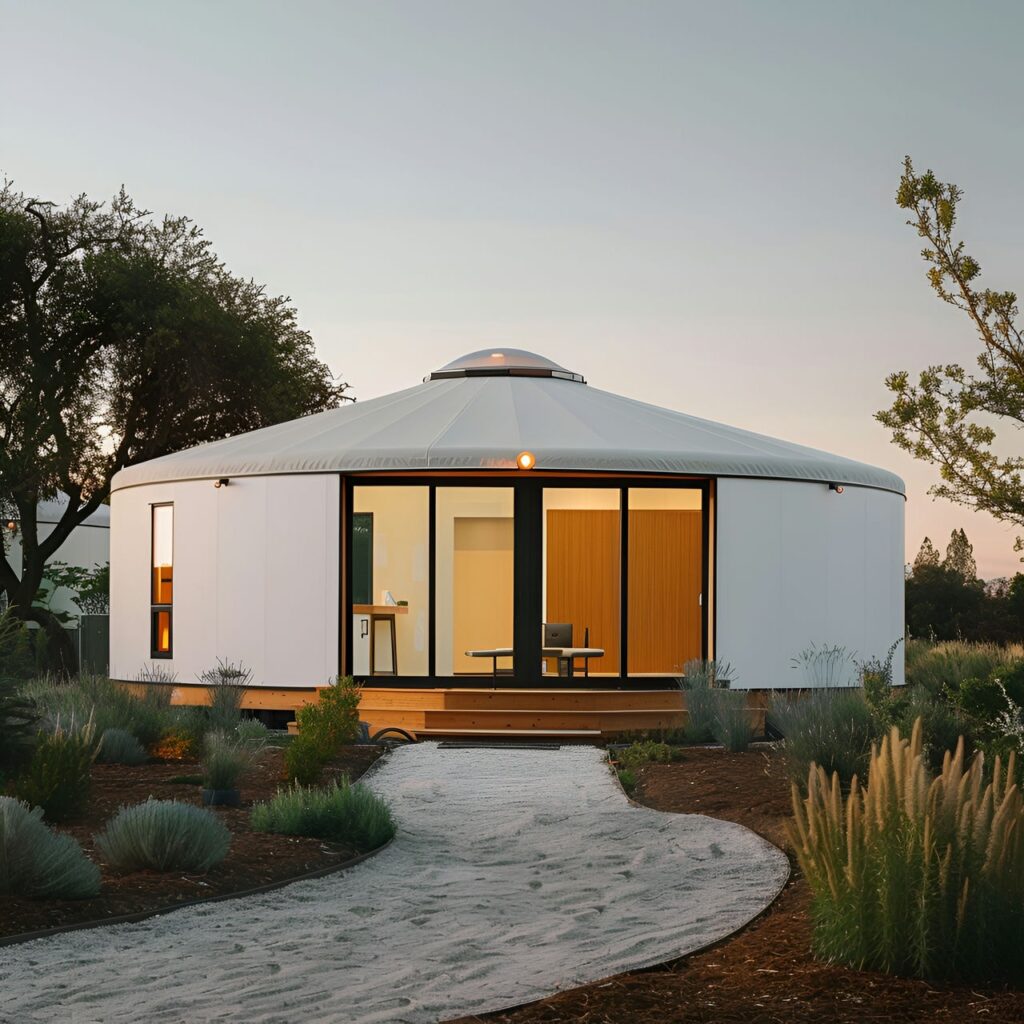 Yurt: architecture, history, sustainability, materials and typical prices