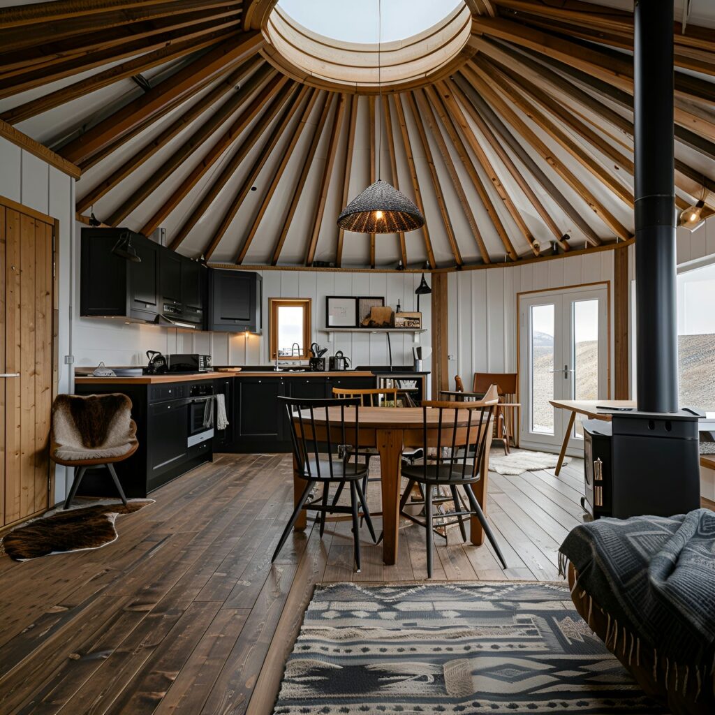 Yurt: architecture, history, sustainability, materials and typical prices