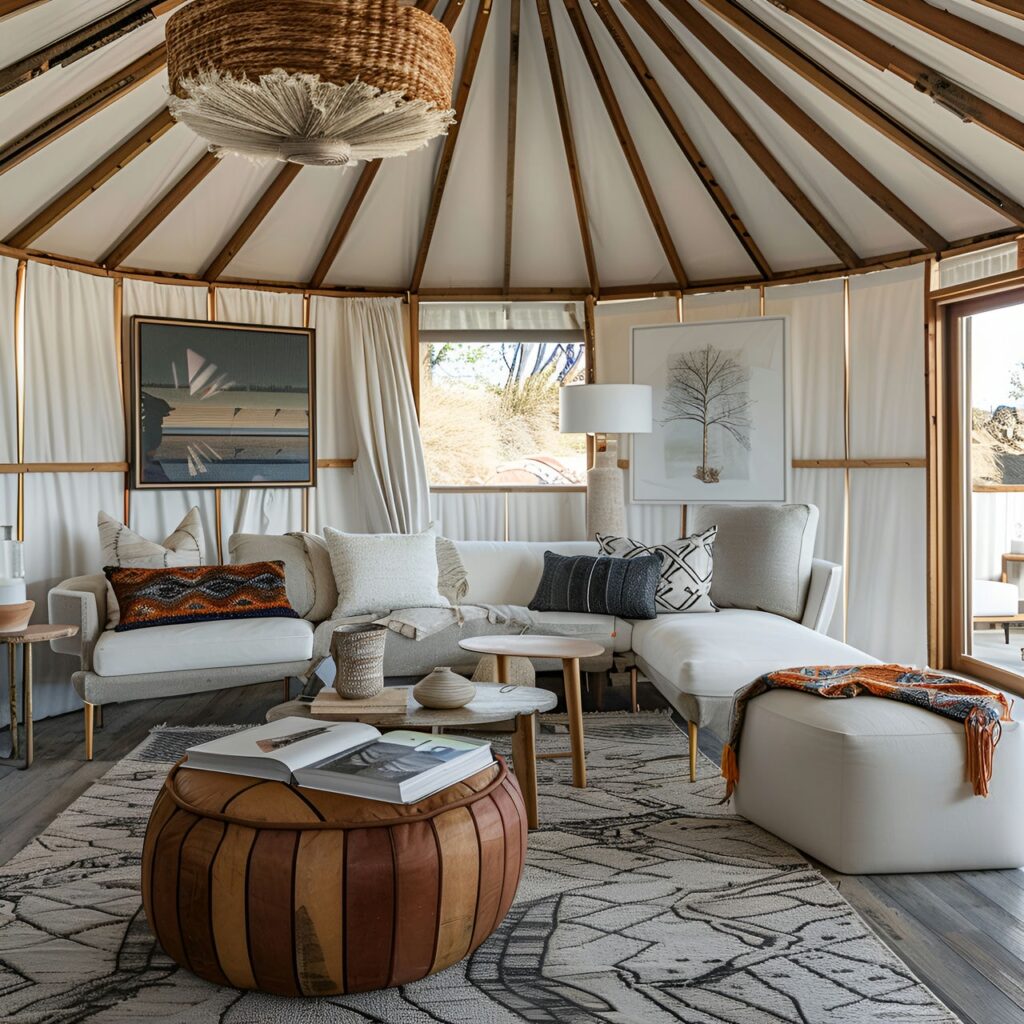 Yurt: architecture, history, sustainability, materials and typical prices