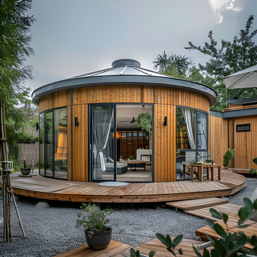 Yurt: architecture, history, sustainability, materials and typical prices