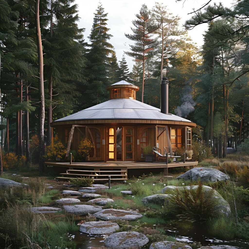 Yurt: architecture, history, sustainability, materials and typical prices