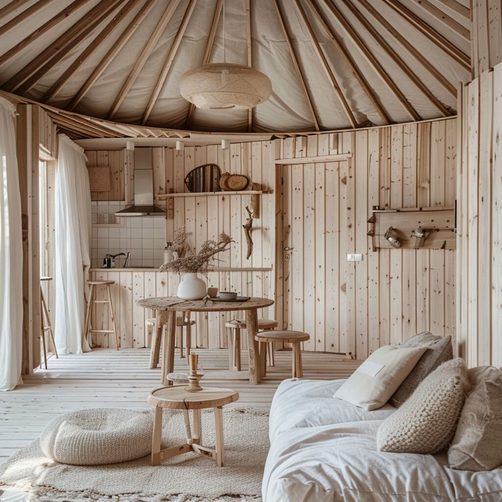 Yurt: architecture, history, sustainability, materials and typical prices