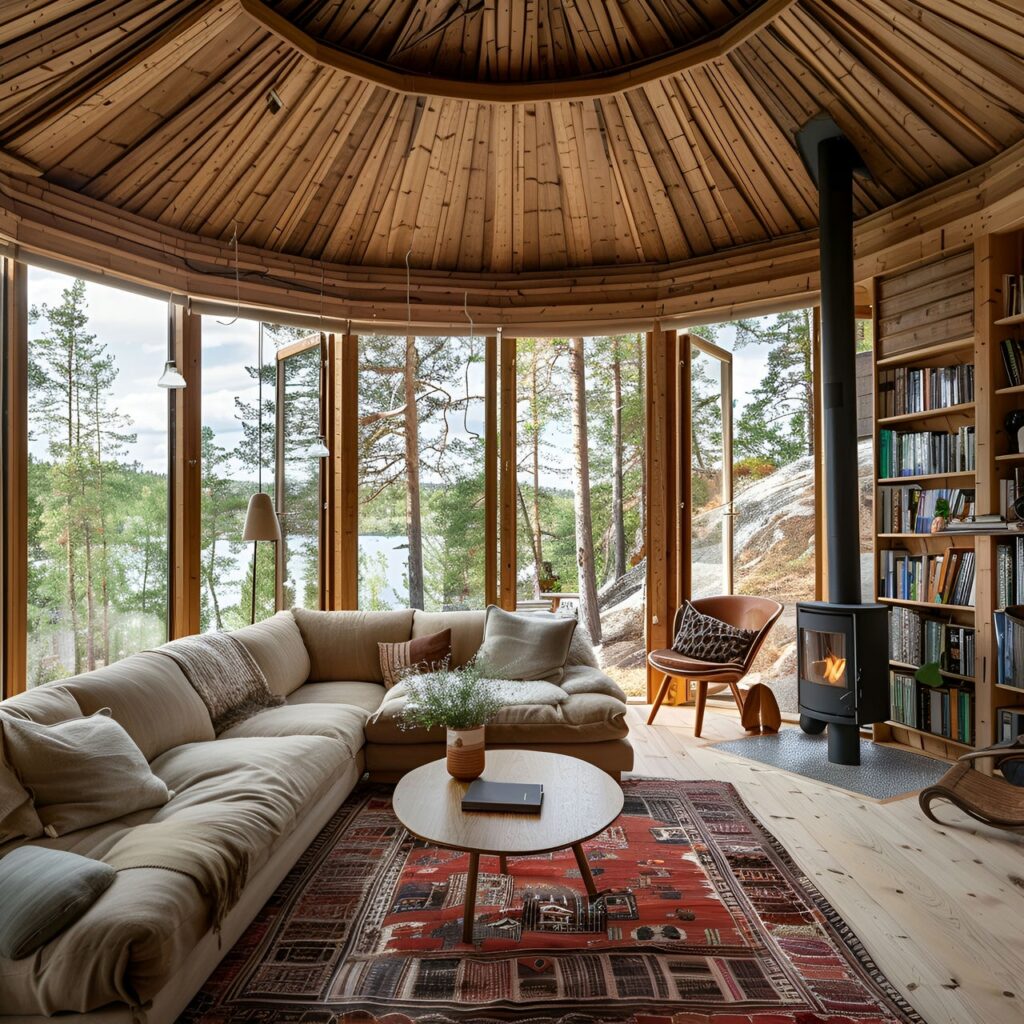 Yurt: architecture, history, sustainability, materials and typical prices