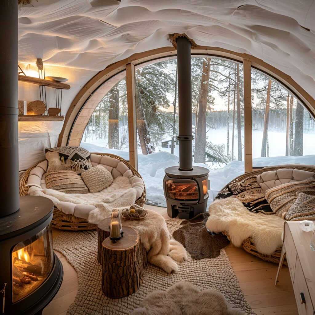 Igloo: Architecture, History, Sustainability, Materials, And Typical Prices 184 Stylish scandinavian igloo house 20