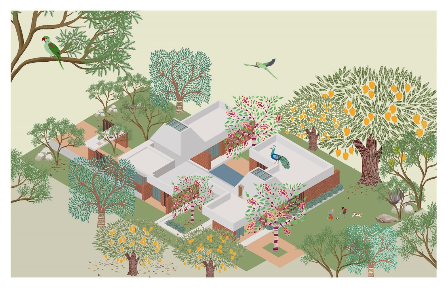 Cezara-House-Illustration-1 Cezara holiday home / kun studio
