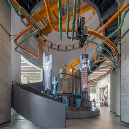 Daya bay nuclear power science and technology museum / e+uv architecture + huayi design