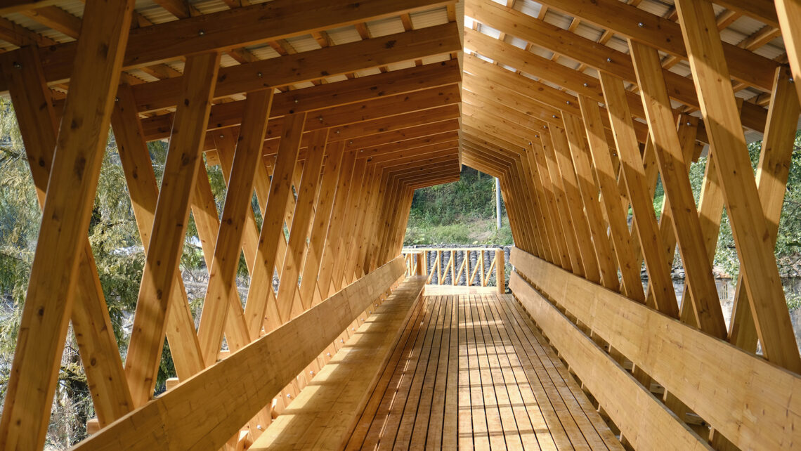 Fw Ji·the Covered Bridge On Aqueduct / Iara 9 Fw ji·the covered bridge on aqueduct / iara