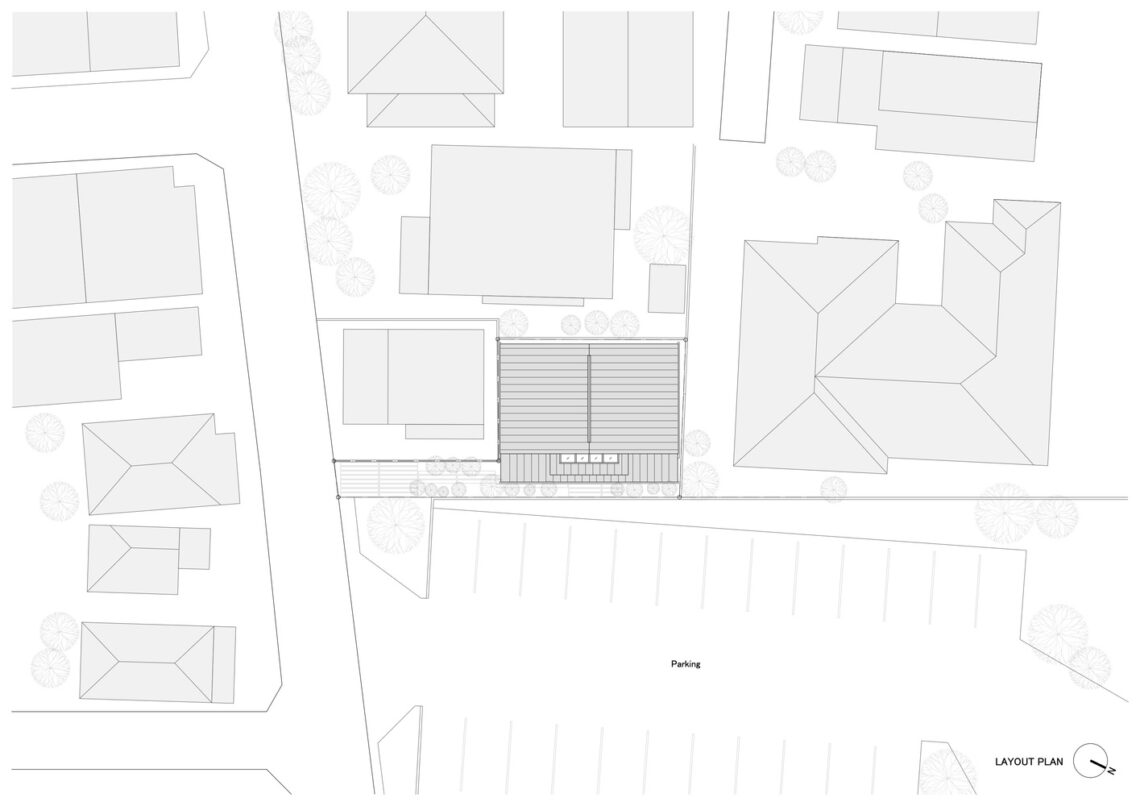 House in shirasagi / buttondesign