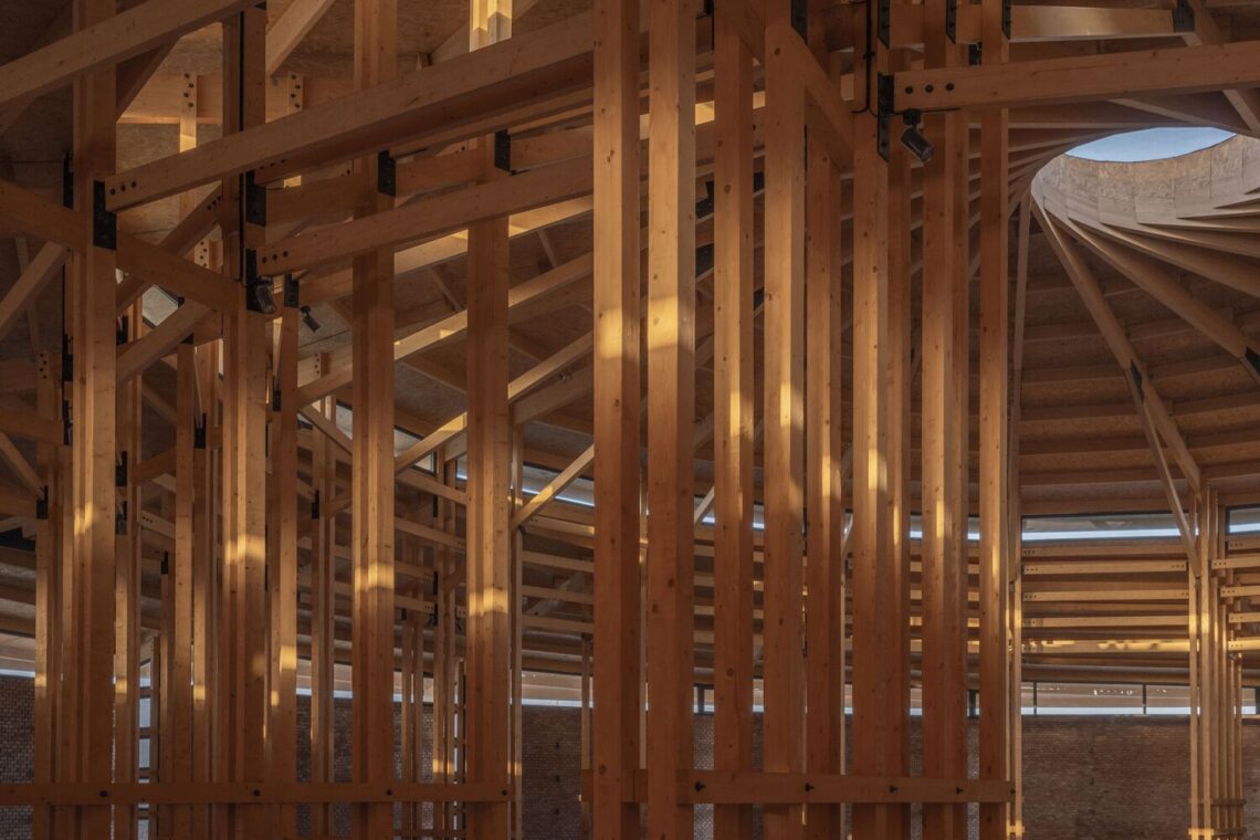 Prepared Rehmannia Root Crafts Exhibition Hall / Luo Studio 39 Prepared rehmannia root crafts exhibition hall / luo studio