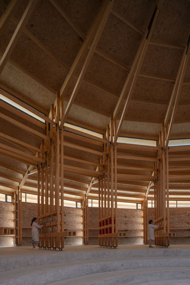 Prepared Rehmannia Root Crafts Exhibition Hall / Luo Studio 30 Prepared rehmannia root crafts exhibition hall / luo studio