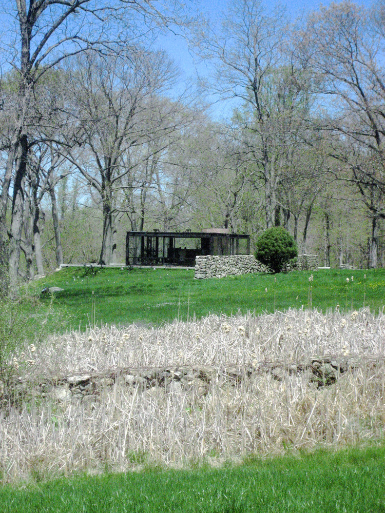 Stringio (5) Ad classics: the glass house / philip johnson