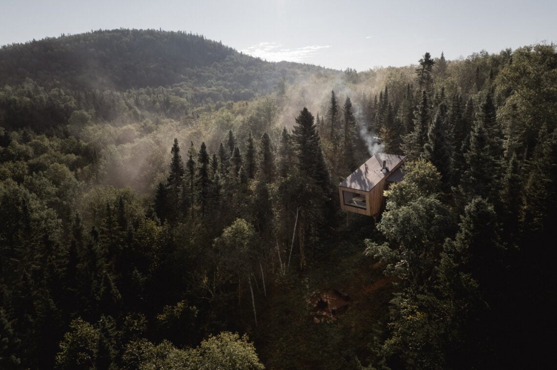 Territoire charlevoix cabin / atelier l’abri