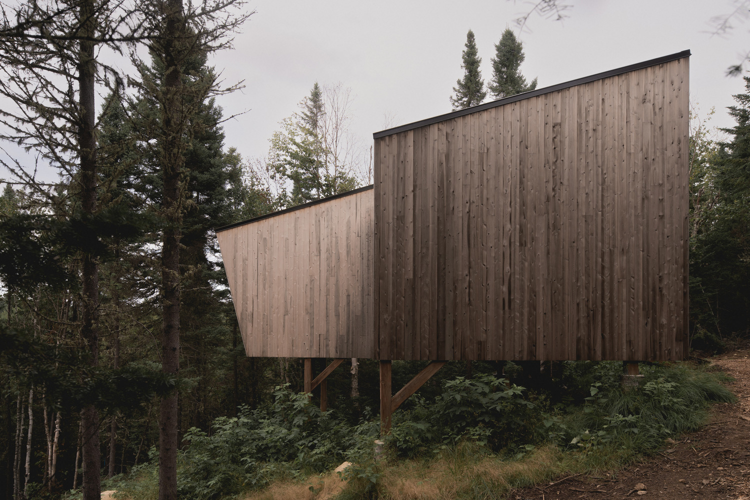 Territoire charlevoix cabin / atelier l’abri