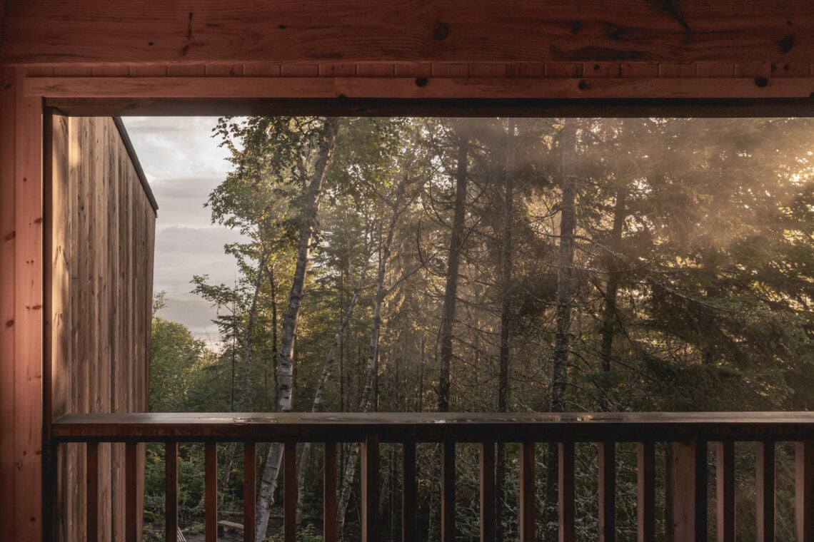 Territoire charlevoix cabin / atelier l’abri