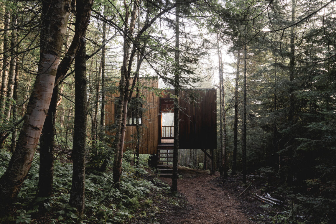Territoire charlevoix cabin / atelier l’abri
