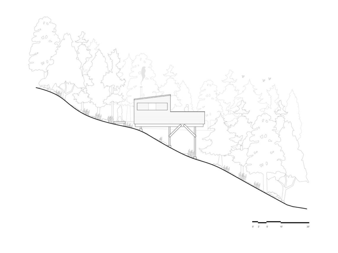 Territoire charlevoix cabin / atelier l’abri