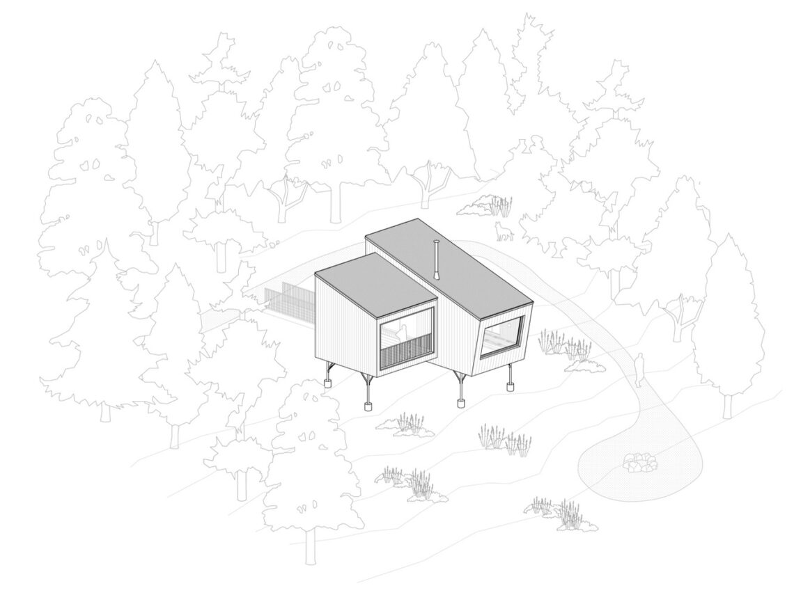 Territoire charlevoix cabin / atelier l’abri