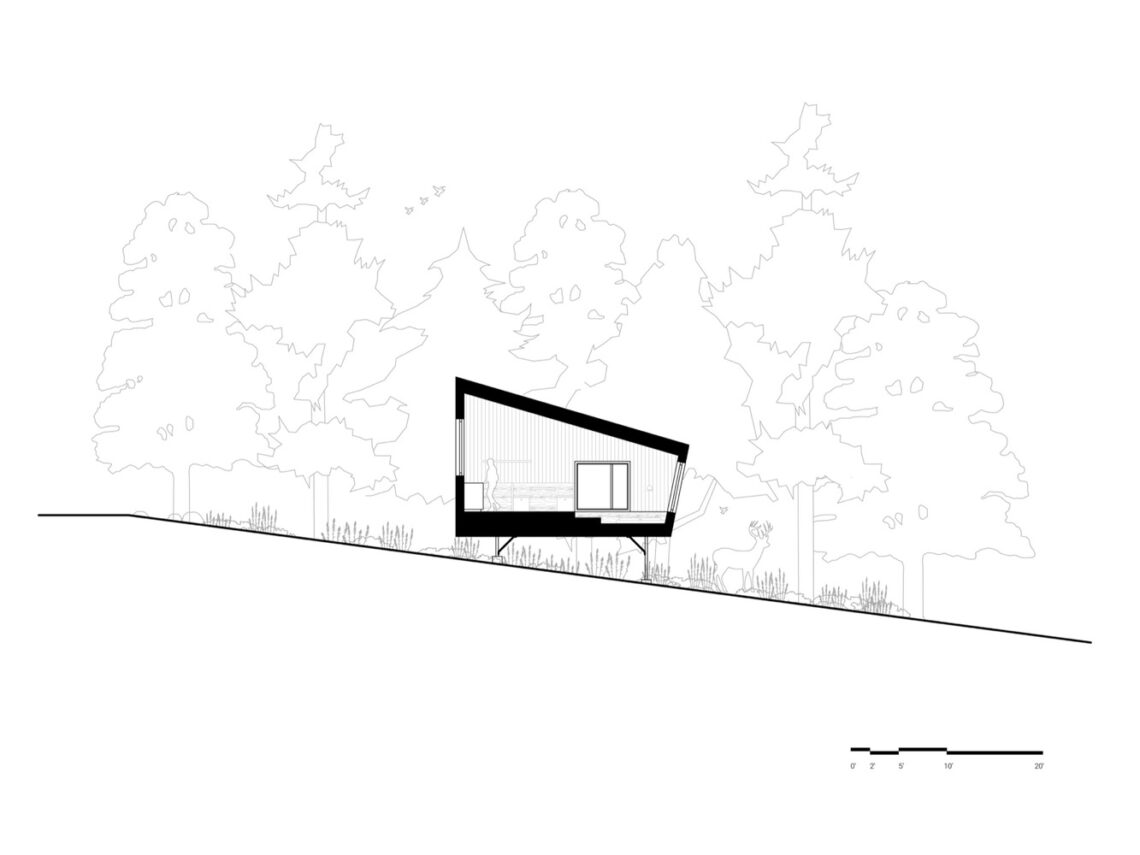 Territoire charlevoix cabin / atelier l’abri