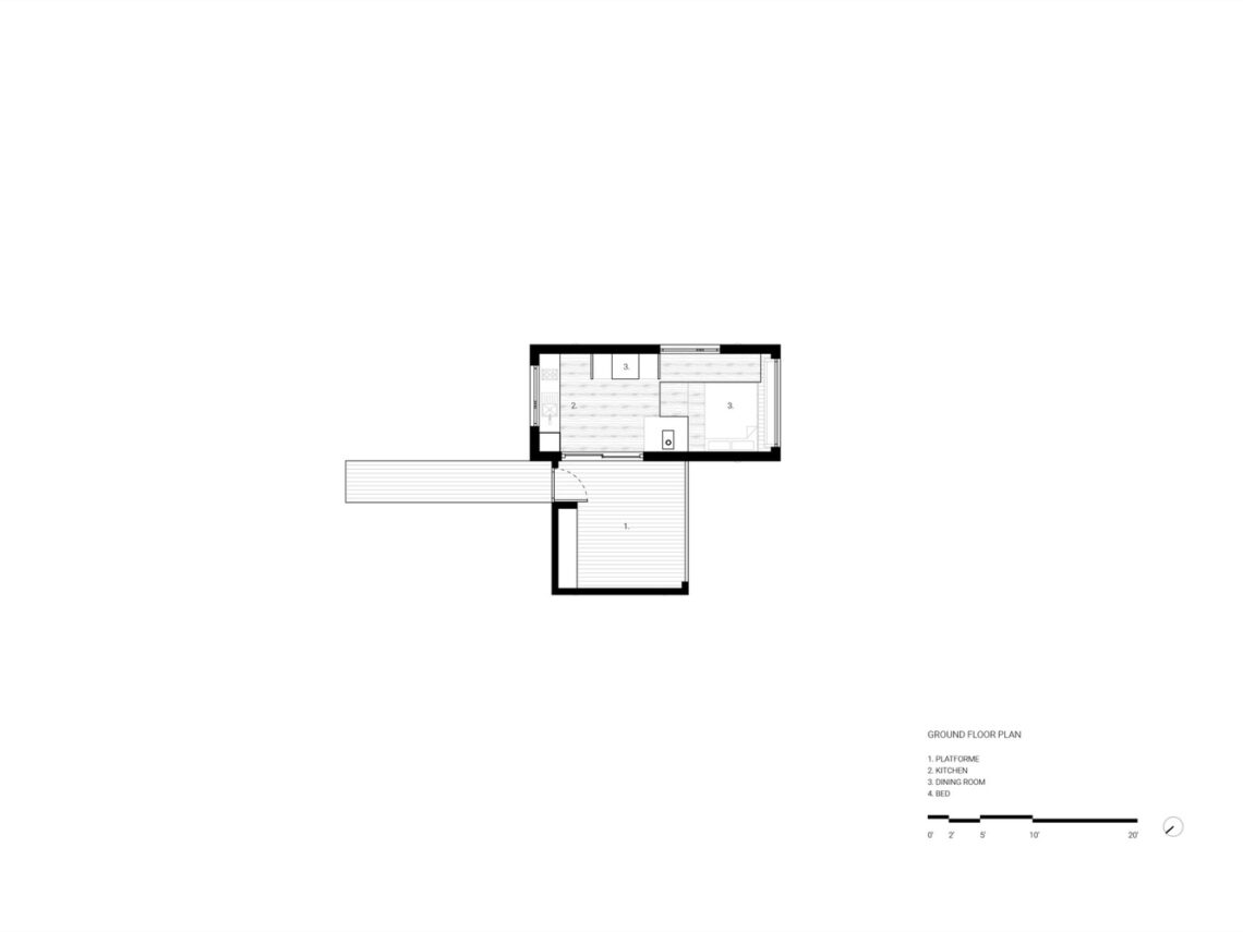Territoire charlevoix cabin / atelier l’abri