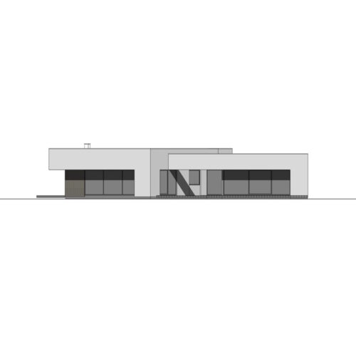 Residential minimalist concrete house / nebrau