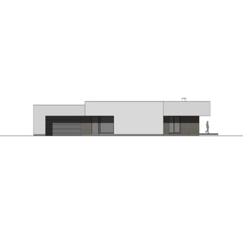 Residential minimalist concrete house / nebrau