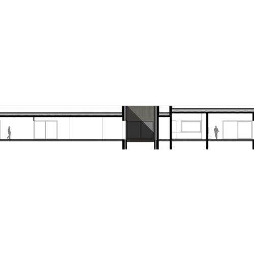Residential minimalist concrete house / nebrau
