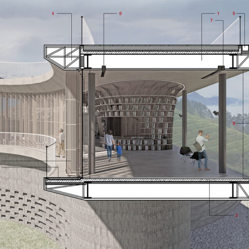 Sanxia Tea Town Exhibition Center / Archstudio 56 Sanxia tea town exhibition center / archstudio
