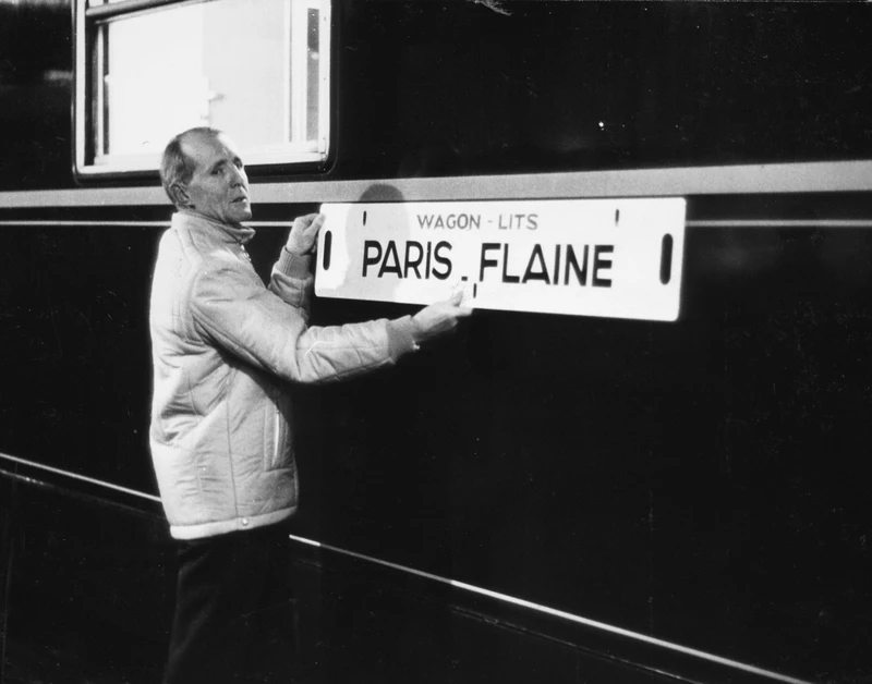 Éric boissonnas inaugurates the first train route to his flaine resort. Photo: flaine art centre