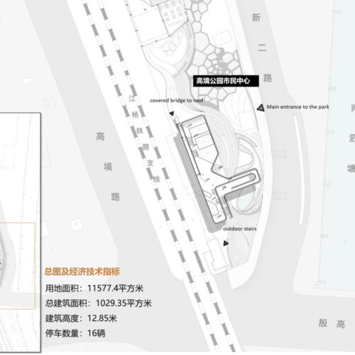 Shanghai'S New Horizon High Land Park &Amp; Civic Center / Urban Architecture 50 Shanghai's new horizon high land park & civic center / urban architecture