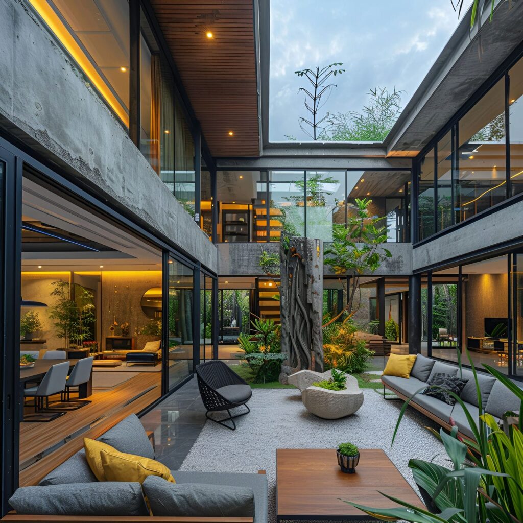 Courtyard House: Architecture, History, Sustainability, Materials, And Typical Prices 80 Courtyard house: architecture, history, sustainability, materials, and typical prices