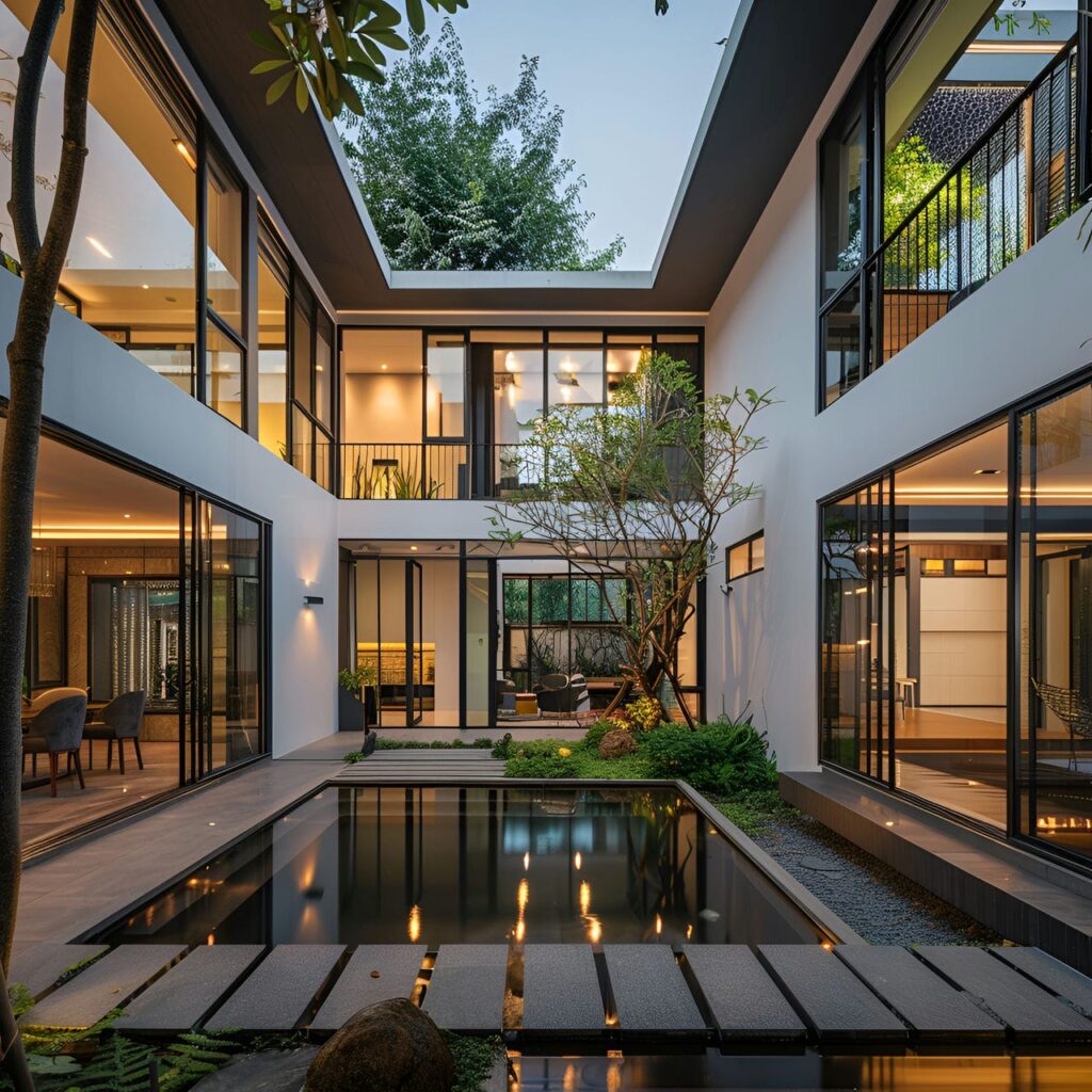 Courtyard House: Architecture, History, Sustainability, Materials, And Typical Prices 75 Courtyard house: architecture, history, sustainability, materials, and typical prices