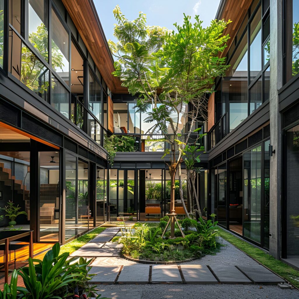 Courtyard House: Architecture, History, Sustainability, Materials, And Typical Prices 58 Courtyard house: architecture, history, sustainability, materials, and typical prices