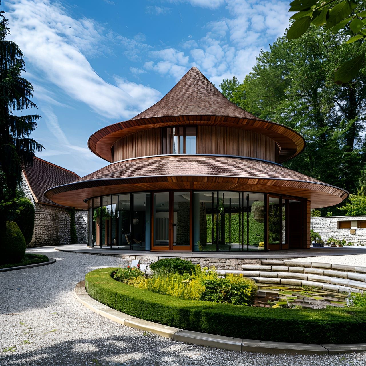 Roundhouse - Architecture, History, Sustainability, Materials An Roundhouse: architecture, history, sustainability, materials, and typical prices