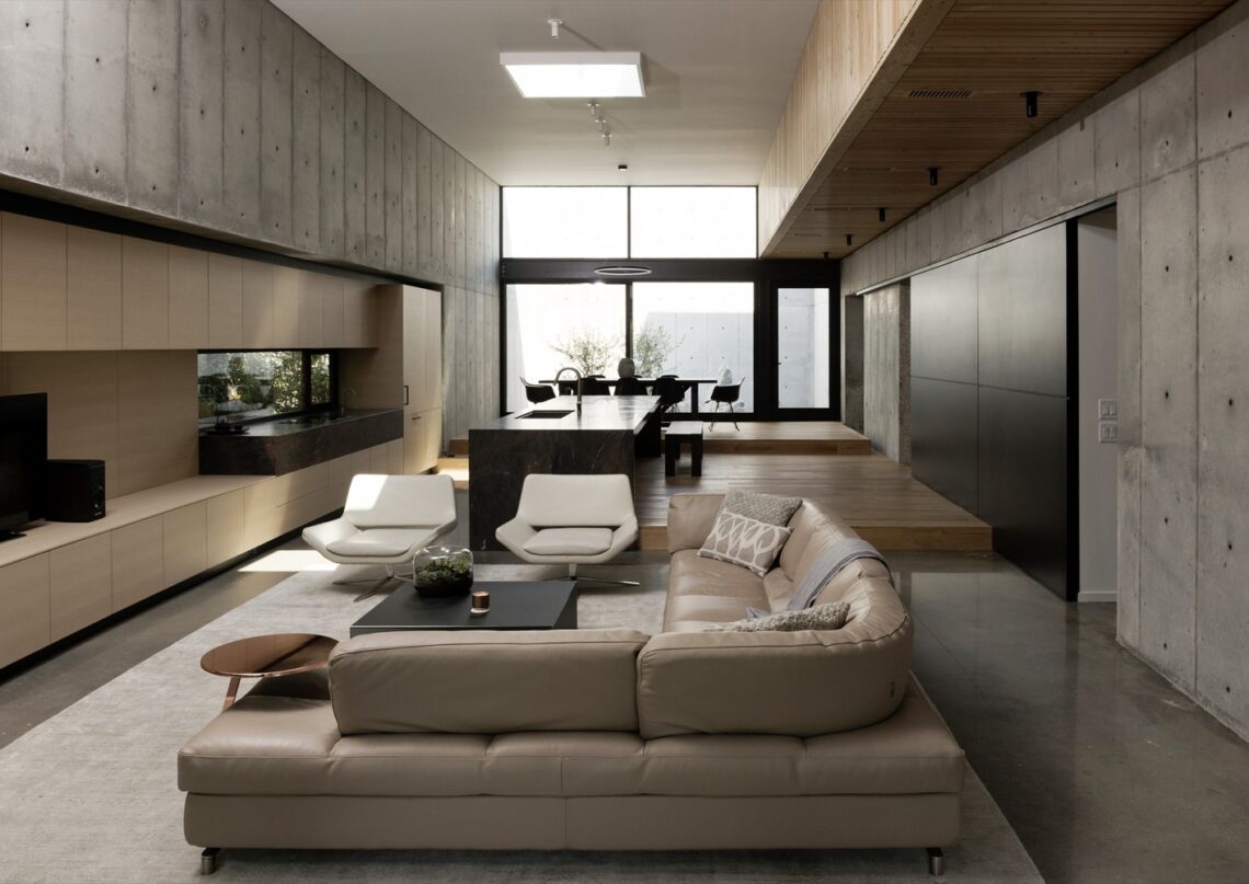 Concrete Box House / Robertson Design 1 Concrete box house / robertson design