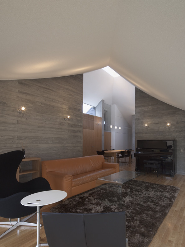 Broken Pitched Roof House / Nks2 Architects 5 Broken pitched roof house / nks2 architects