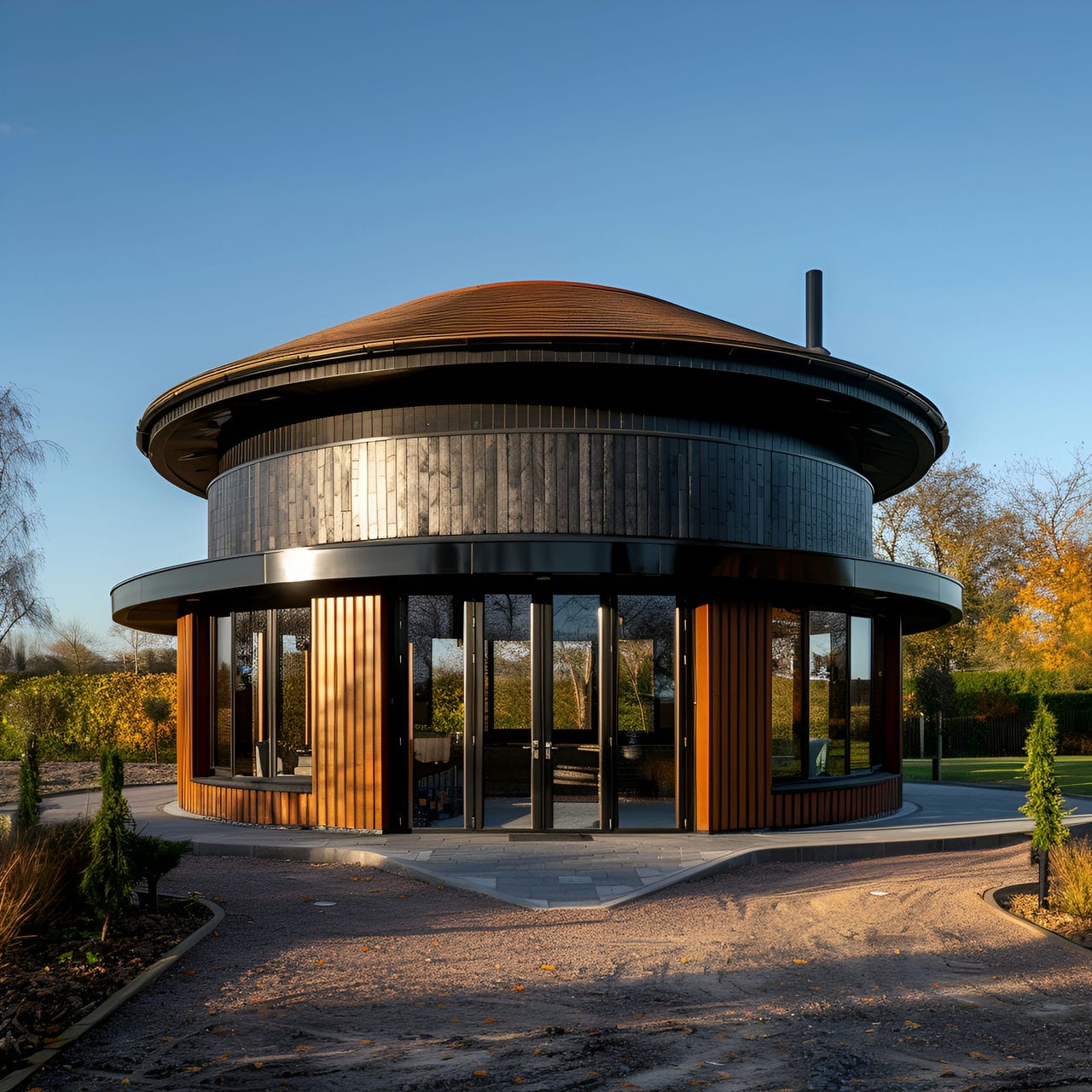 Roundhouse - Architecture, History, Sustainability, Materials An Roundhouse: architecture, history, sustainability, materials, and typical prices