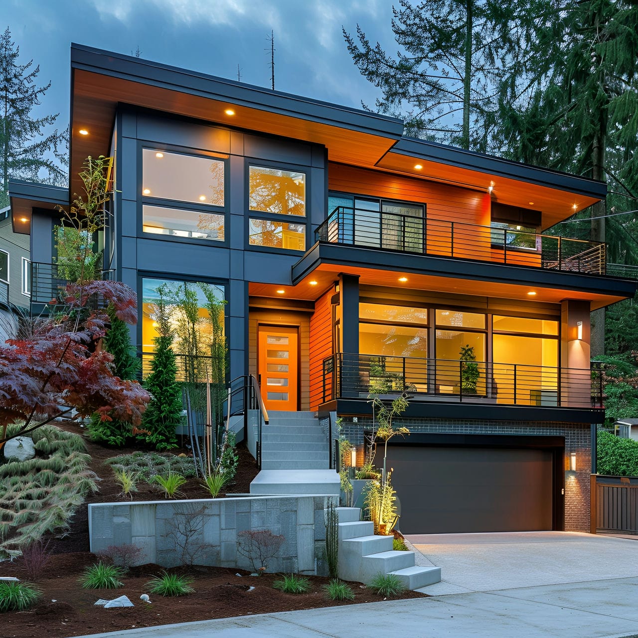 Split Home - Architecture, History, Sustainability, Materials An Split level home: architecture, history, sustainability, materials and typical prices