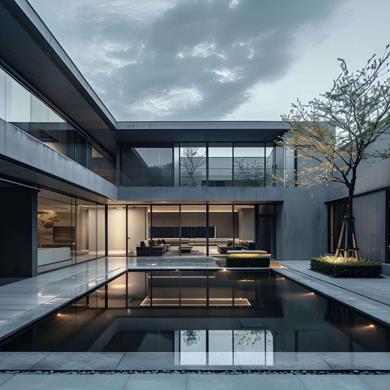 Courtyard House - Architecture, History, Sustainability, Materia Courtyard house: architecture, history, sustainability, materials, and typical prices