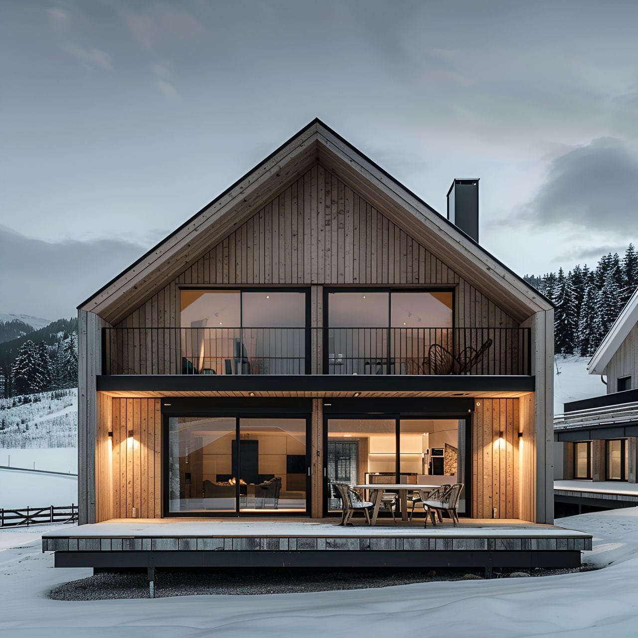 Chalet - Architecture, History, Sustainability, Materials And Ty Chalet: architecture, history, sustainability, materials, and typical prices