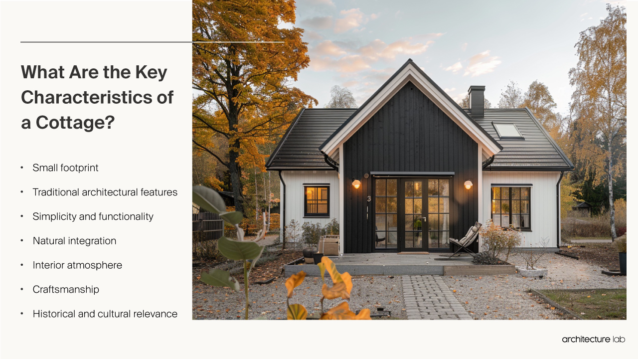 Cottage - Architecture, History, Sustainability, Materials And T What are the key characteristics of a cottage?