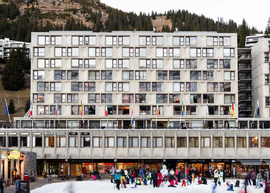 Rediscovering flaine: the brutalist ski resort by marcel breuer